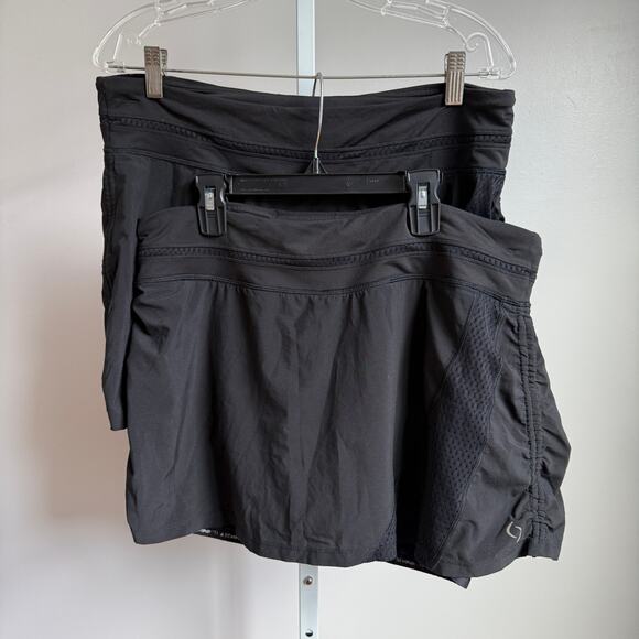 Moving Comfort sz L Black Athletic Skort (2-Piece Bundle)‎ - Picture 1 of 8